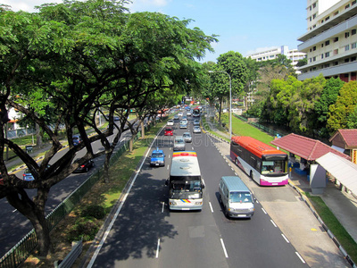 新加坡道路景观