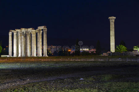 古希腊雅典的奥林匹亚宙斯神庙