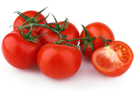 白色的红西红柿