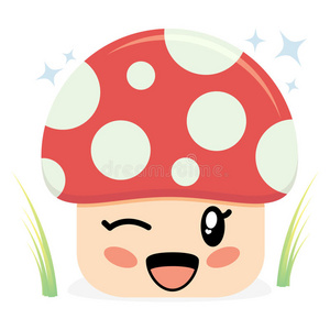 可爱的蘑菇性格