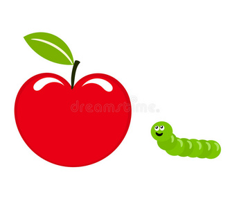 苹果和虫子