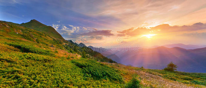 夏季山景