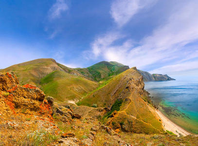 五彩缤纷的夏季景观