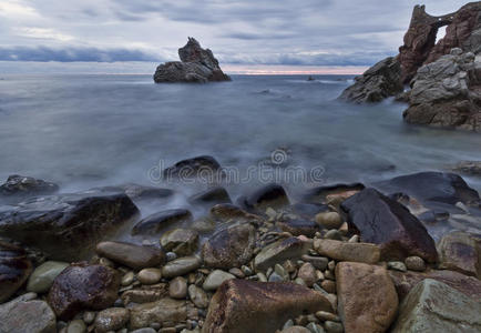 洛雷特德马尔海滩全景