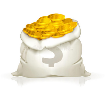 一袋金子一袋咖啡豆快乐的农夫拿着成熟的麦子一堆麦子一袋袋的米仓库