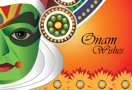 奥纳姆祝愿印度的奥纳姆节图片