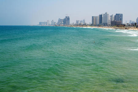 以色列特拉维夫海景