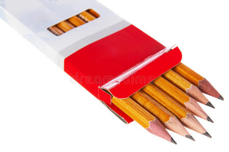 一盒铅笔照片