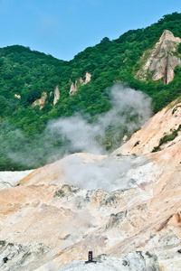 日本北海道地震活跃谷图片