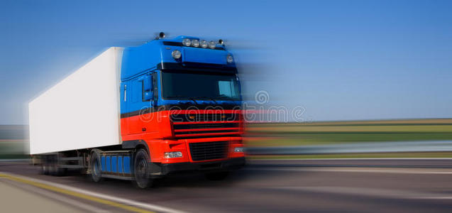 红蓝卡车
