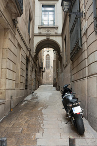 西班牙老街图片