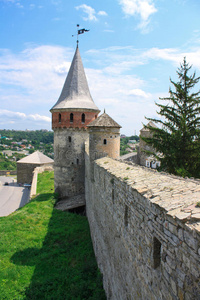喀尔巴阡山的中世纪堡垒