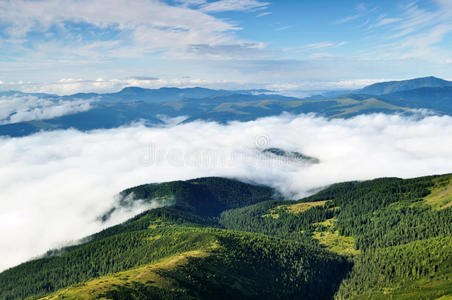 地平线 自然 季节 天空 阿尔卑斯山 早晨 欧洲 全景图