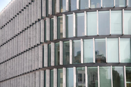 现代建筑的窗户