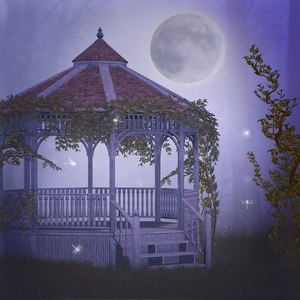 6 岁儿童女孩看书梦幻花园梦幻花园梦幻般的女孩,在一个童话花园梦幻