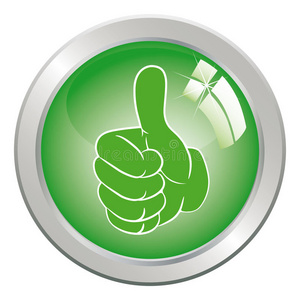 大拇指向上的手势.照片