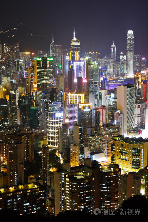 香港建筑拥挤