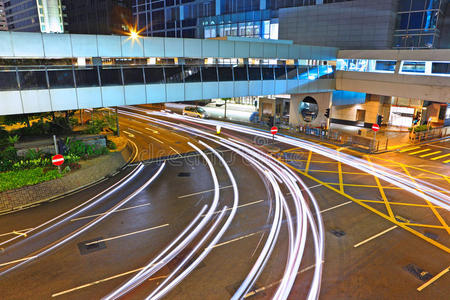 现代城市夜景