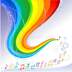 旋律浅绿色图片