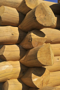 外部 自然 材料 松木 硬木 日志 古老的 框架 魁北克