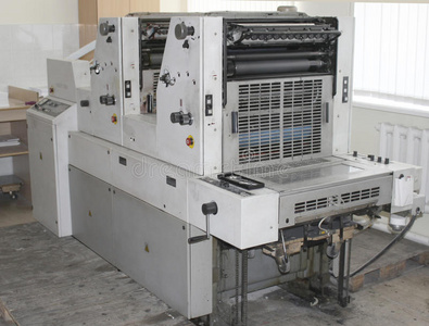旧胶印机