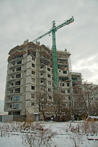 在建住宅小区图片