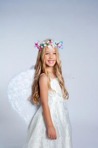 天使儿童小女孩时尚写真
