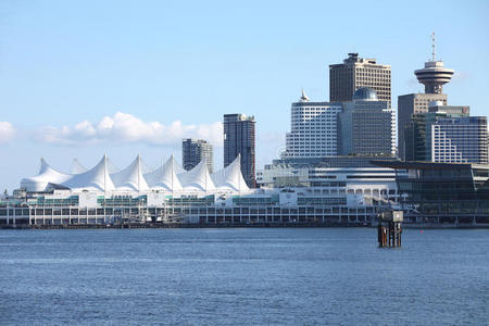 加拿大温哥华加拿大广场.照片