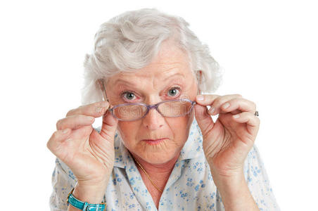 长者 老年人 有趣的 照相机 女士 成人 奶奶 肖像 视网膜