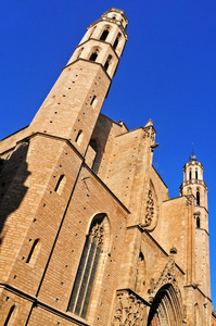 西班牙巴塞罗那圣玛丽亚德尔玛教堂