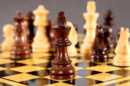 国际象棋之王照片