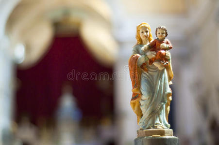 玛丽亚和耶稣的孩子