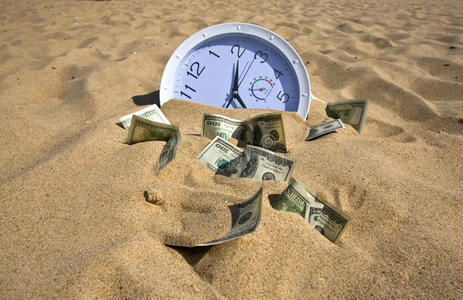 金钱上的损失图片