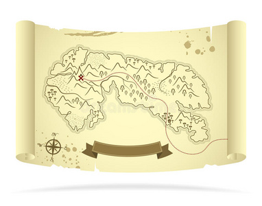 藏宝图图片大全