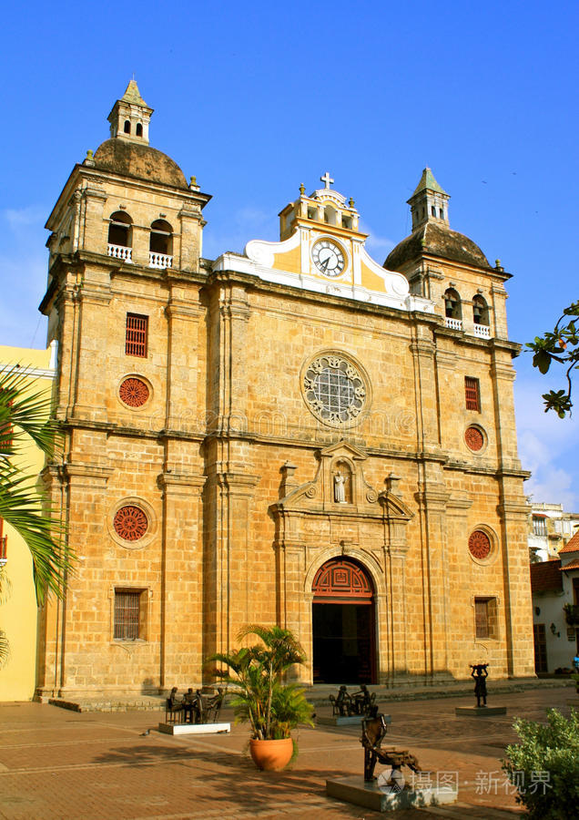 哥伦比亚卡塔赫纳圣佩德罗克拉弗教堂