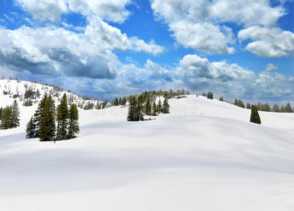 高山上的雪