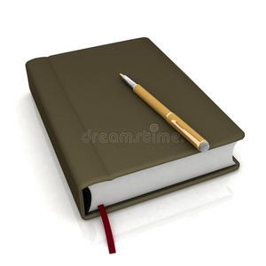 笔记本和钢笔