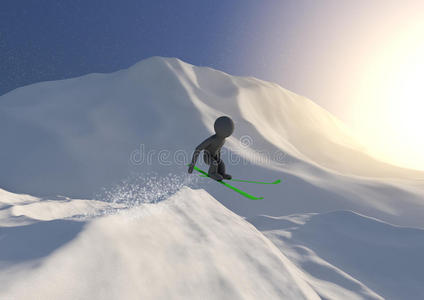 滑雪跳台
