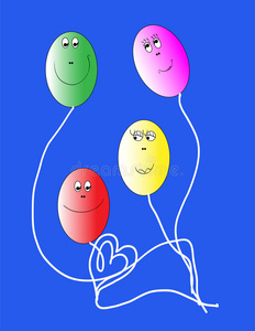 鸡蛋的颜色像气球