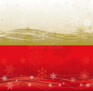 两种颜色的大圣诞背景图片