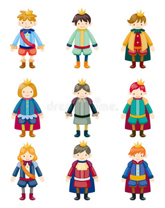 漫画卡通指点王子图片