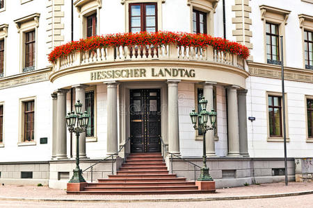 威斯巴登的hessischer landtag