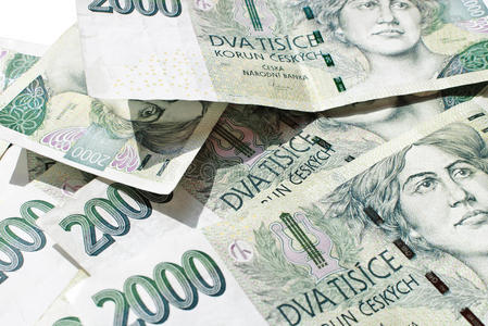 一百克朗捷克克朗2000比尔照片