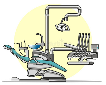 卡通牙医椅