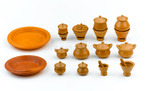微型厨房玩具陶土