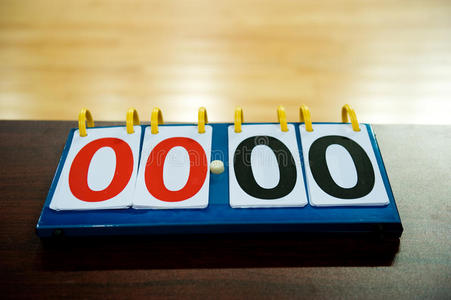 旧记分牌有趣的明星图标为用户界面游戏得分学校卡和苹果与数学问题双