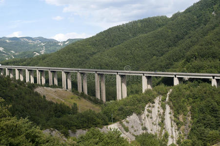 阿彭尼诺山区的公路