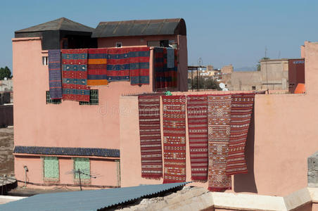 摩洛哥建筑用柏柏油地毯