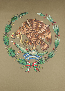 墨西哥国徽图片