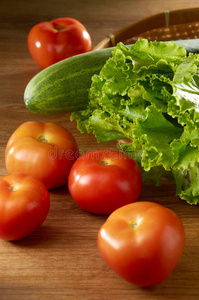 西红柿和蔬菜
